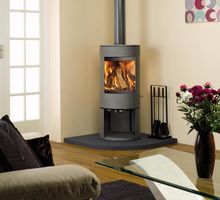 Dovre Astroline 3CB, wood or multi fuel 10kw with wood store