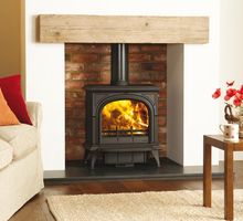 Huntingdon_40_9kw_Wood_or_Multifuel_in_Matt_black